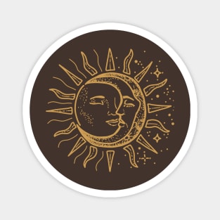 Sun and moon Magnet